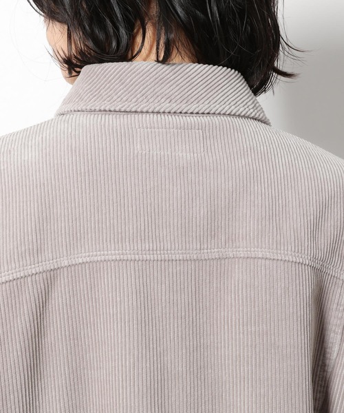 LAKOLE(ラコレ)の「コーデュロイBIGトラッカージャケット / LAKOLE(ブルゾン・レディース・ライトグレー/ブラック・SMALL/MEDIUM)」の10枚目の写真