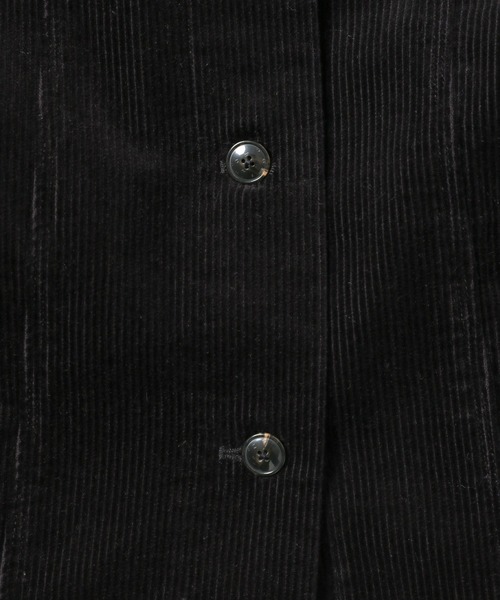LAKOLE(ラコレ)の「コーデュロイBIGトラッカージャケット / LAKOLE(ブルゾン・レディース・ライトグレー/ブラック・SMALL/MEDIUM)」の14枚目の写真