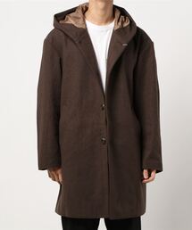 CORISCO（コリスコ）の「CORISCO メルトン フード コート (M1)（ピーコート・メンズ・ブラウン系）」