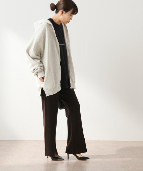 「Spick & Span」 ジップアップパーカー - ベージュ レディース Spick＆Span 「Spick & Span」 ジップアップパーカー FREE