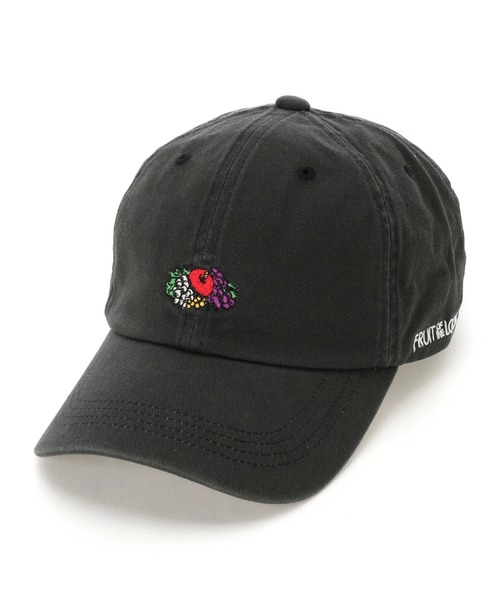 FRUIT OF THE LOOM（フルーツオブザルーム）の「FRUIT OF THE LOOM　LOGO EMB LOW CAP（キャップ・レディース・ホワイト/ブラック/ベージュ/パープル/レッド/サックスブルー/ピンク/インディゴブルー/グリーン/クリーム/ブラック系その他・FREE）」の4枚目の写真