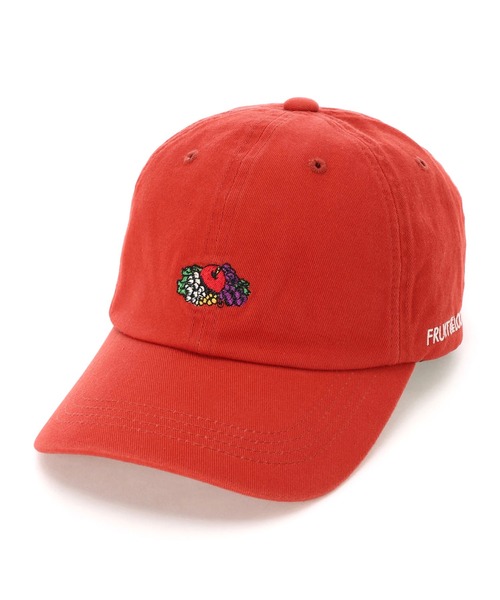 FRUIT OF THE LOOM（フルーツオブザルーム）の「FRUIT OF THE LOOM　LOGO EMB LOW CAP（キャップ・レディース・ホワイト/ブラック/ベージュ/パープル/レッド/サックスブルー/ピンク/インディゴブルー/グリーン/クリーム/ブラック系その他・FREE）」の11枚目の写真
