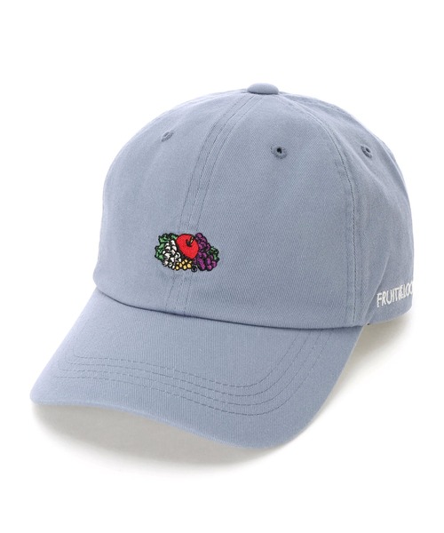 FRUIT OF THE LOOM（フルーツオブザルーム）の「FRUIT OF THE LOOM　LOGO EMB LOW CAP（キャップ・レディース・ホワイト/ブラック/ベージュ/パープル/レッド/サックスブルー/ピンク/インディゴブルー/グリーン/クリーム/ブラック系その他・FREE）」の8枚目の写真