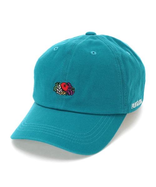 FRUIT OF THE LOOM（フルーツオブザルーム）の「FRUIT OF THE LOOM　LOGO EMB LOW CAP（キャップ・レディース・ホワイト/ブラック/ベージュ/パープル/レッド/サックスブルー/ピンク/インディゴブルー/グリーン/クリーム/ブラック系その他・FREE）」の7枚目の写真
