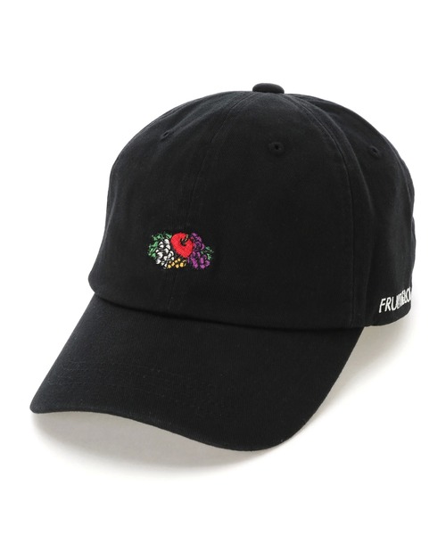 FRUIT OF THE LOOM（フルーツオブザルーム）の「FRUIT OF THE LOOM　LOGO EMB LOW CAP（キャップ・レディース・ホワイト/ブラック/ベージュ/パープル/レッド/サックスブルー/ピンク/インディゴブルー/グリーン/クリーム/ブラック系その他・FREE）」の3枚目の写真