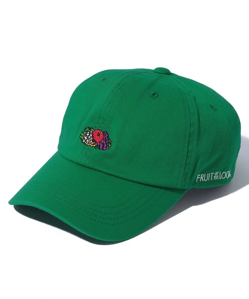 FRUIT OF THE LOOM（フルーツオブザルーム）の「FRUIT OF THE LOOM　LOGO EMB LOW CAP（キャップ・レディース・ホワイト/ブラック/ベージュ/パープル/レッド/サックスブルー/ピンク/インディゴブルー/グリーン/クリーム/ブラック系その他・FREE）」の12枚目の写真