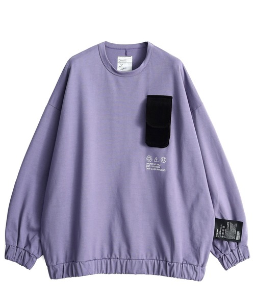 SHAREEF(シャリーフ)の「PATCH POCKET SWEAT(Tシャツ/カットソー・メンズ・ブルー系その他/ホワイト/バーガンディー/ブラック・1/3/2)」の12枚目の写真