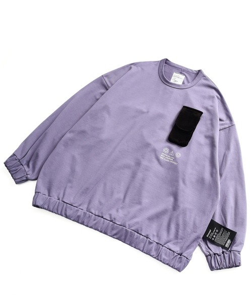 SHAREEF(シャリーフ)の「PATCH POCKET SWEAT(Tシャツ/カットソー・メンズ・ブルー系その他/ホワイト/バーガンディー/ブラック・1/3/2)」の13枚目の写真