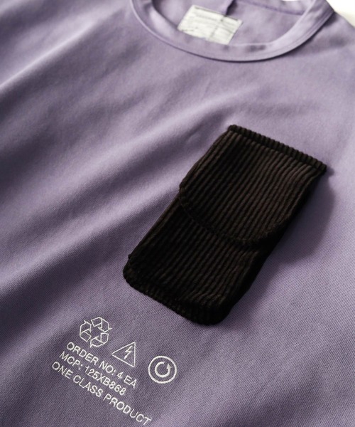 SHAREEF(シャリーフ)の「PATCH POCKET SWEAT(Tシャツ/カットソー・メンズ・ブルー系その他/ホワイト/バーガンディー/ブラック・1/3/2)」の14枚目の写真