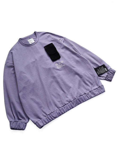 SHAREEF(シャリーフ)の「PATCH POCKET SWEAT(Tシャツ/カットソー・メンズ・ブルー系その他/ホワイト/バーガンディー/ブラック・1/3/2)」の17枚目の写真