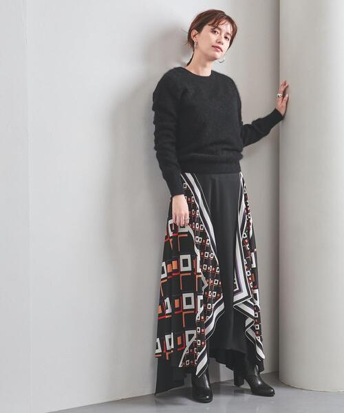 商品詳細 Diane Von Furstenberg ダイアン フォン ファステンバーグ スカーフプリント スカート United Arrows ユナイテッドアローズ 公式通販