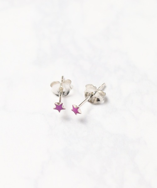 sunny branch（サニーブランチ）の「シルバー925　ミニ ドットピアス（ピアス（両耳用）・レディース・ブラック/ターコイズブルー/レッド/パープル系その他/イエロー系その他/レッド系その他/ブルー系その他/ブラック系その他/ホワイト/ピンク/イエロー系その他2/ブラック系その他2/ブルー系その他2・FREE）」の8枚目の写真