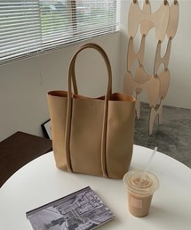 ポーチ付き2wayレザートートバッグ