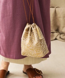 Bab | 【WEB限定】モチーフ柄巾着バッグ(トートバッグ)