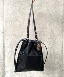 mystic | WEB限定　loti チャーム付き レースアップショルダー(ショルダーバッグ)