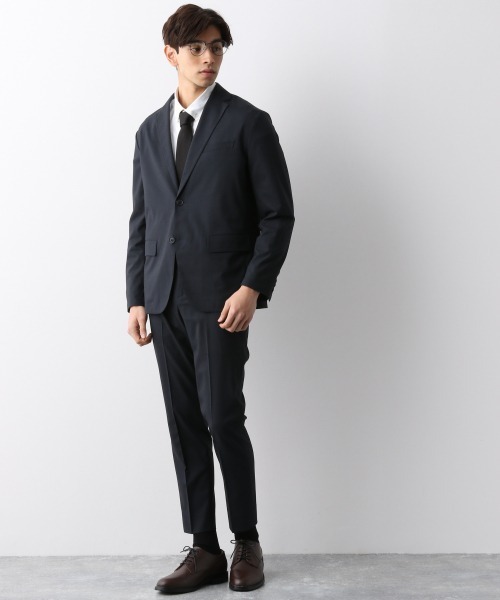 新品　グローバルワーク　アーバンジャケット　スラックス　ダークネイビー　S 新品 グローバルワーク アーバンジャケット スラックス ダーク