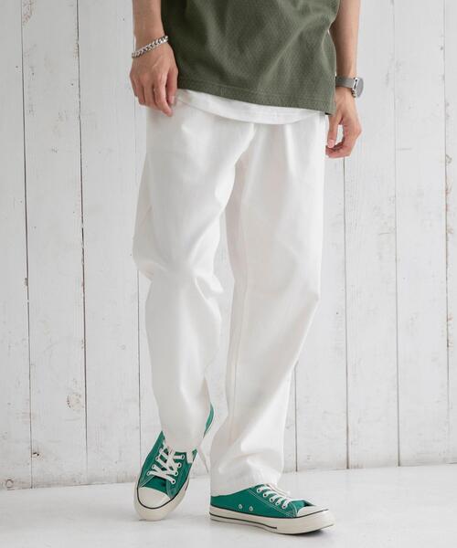 coen(コーエン)の「【WEB限定カラー】USAコットンシェフパンツ"CHEF PANTS"(セットアップ対応)#(その他パンツ・メンズ・ライトグレー/ダークグリーン/オフホワイト/ナチュラル/その他2/ブラウン/ブラック/ベージュ/ネイビー/その他1・X-LARGE/SMALL/MEDIUM/LARGE)」の2枚目の写真