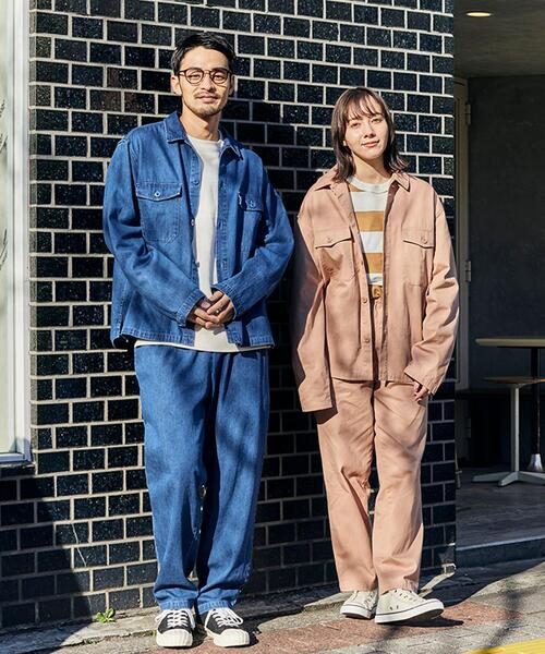 coen(コーエン)の「【WEB限定カラー】USAコットンシェフパンツ"CHEF PANTS"(セットアップ対応)#(その他パンツ・メンズ・ライトグレー/ダークグリーン/オフホワイト/ナチュラル/その他2/ブラウン/ブラック/ベージュ/ネイビー/その他1・X-LARGE/SMALL/MEDIUM/LARGE)」の16枚目の写真