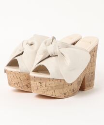 MIIA | リボンコルクサンダル(サンダル)