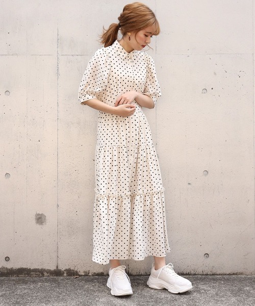 one after another NICE CLAUP（ワンアフターアナザーナイスクラップ）の「グリッター厚底スニーカー（スニーカー・レディース・オフホワイト/アイボリー・LL/S/M/L）」の18枚目の写真