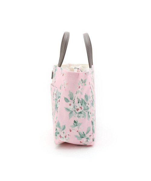 LAURA ASHLEY(ローラアシュレイ)の「フローラル横長トートバッグ(トートバッグ・レディース・ピンク系5/サックスブルー系/ホワイト系1・00)」の5枚目の写真