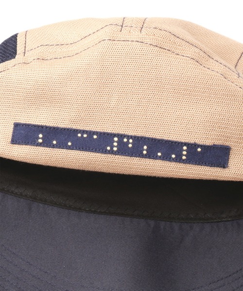 CA4LA（カシラ）の「BIT CAP（キャップ・メンズ・ブラック/ホワイト×ブラック/その他24・ONESIZE）」の7枚目の写真