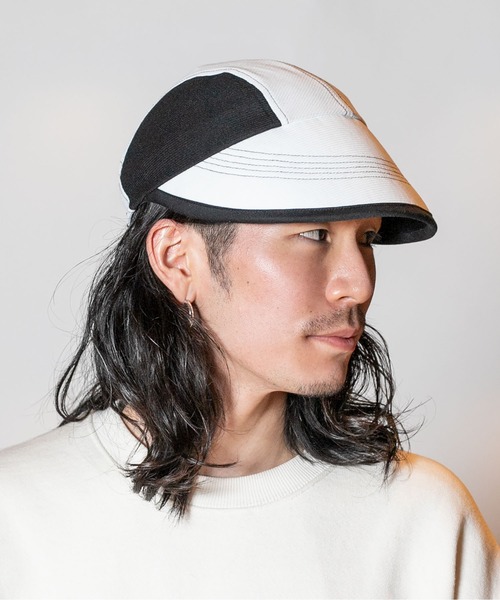 CA4LA（カシラ）の「BIT CAP（キャップ・メンズ・ブラック/ホワイト×ブラック/その他24・ONESIZE）」の9枚目の写真