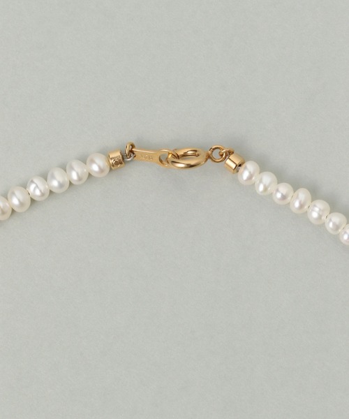 PAS TIERRA（パティエラ）の「[Maris] パールネックレス（ネックレス・レディース・イエローゴールド・FREE）」の4枚目の写真