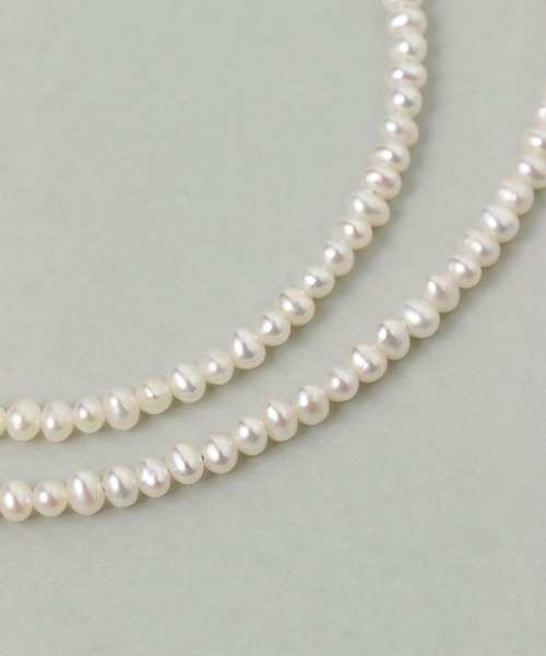 PAS TIERRA（パティエラ）の「[Maris] パールネックレス（ネックレス・レディース・イエローゴールド・FREE）」の3枚目の写真