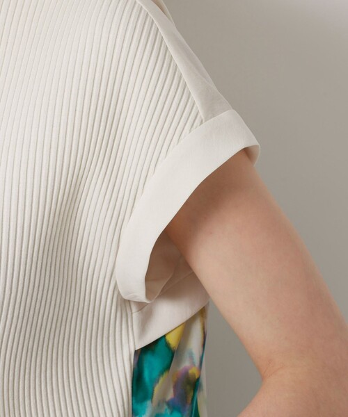 LOVELESS(ラブレス)の「マーブルコンビカットソー(Tシャツ/カットソー・レディース・オフホワイト/ネイビー・34/36)」の15枚目の写真