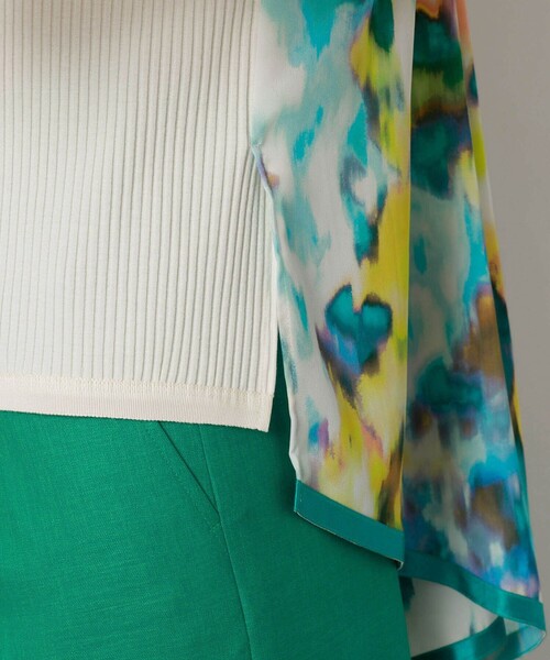 LOVELESS(ラブレス)の「マーブルコンビカットソー(Tシャツ/カットソー・レディース・オフホワイト/ネイビー・34/36)」の13枚目の写真