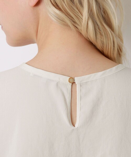 LOVELESS(ラブレス)の「マーブルコンビカットソー(Tシャツ/カットソー・レディース・オフホワイト/ネイビー・34/36)」の6枚目の写真