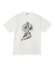 HYSTERIC GLAMOUR | GUITAR GIRL刺繍 Tシャツ(Tシャツ/カットソー)