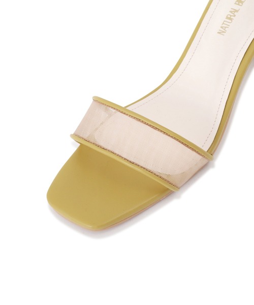 NATURAL BEAUTY BASIC（ナチュラルビューティーベーシック）の「シアーストラップサンダル（サンダル・レディース・ホワイト/ライトグリーン/ブラウン・MEDIUM/SMALL/LARGE）」の16枚目の写真