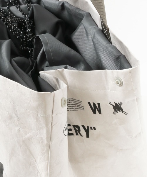 EKAL（エカル）の「『別注』 WEEKEND(ER)×EKAL　GROCERY COOL BAG（ハンドバッグ・メンズ・カーキ/グレー系その他・FREE）」の3枚目の写真