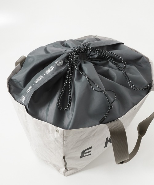 EKAL（エカル）の「『別注』 WEEKEND(ER)×EKAL　GROCERY COOL BAG（ハンドバッグ・メンズ・カーキ/グレー系その他・FREE）」の17枚目の写真