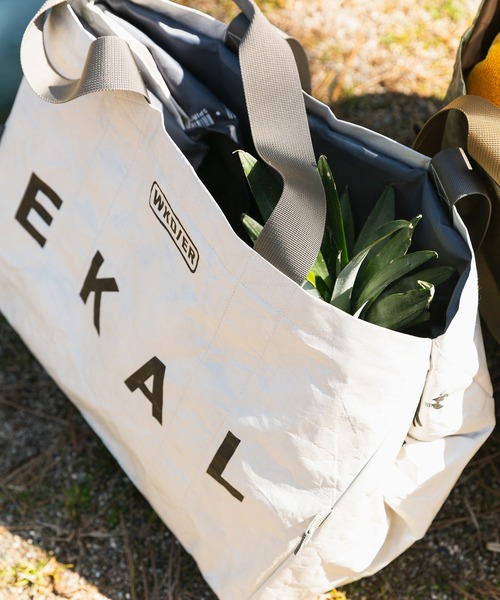 EKAL（エカル）の「『別注』 WEEKEND(ER)×EKAL　GROCERY COOL BAG（ハンドバッグ・メンズ・カーキ/グレー系その他・FREE）」の10枚目の写真