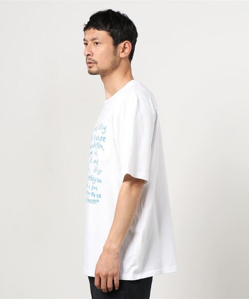 MONITALY（モニタリー）の「MONITALY / ポケットTシャツ＜MEN＞（Tシャツ/カットソー・メンズ・ホワイト・MEDIUM）」の2枚目の写真