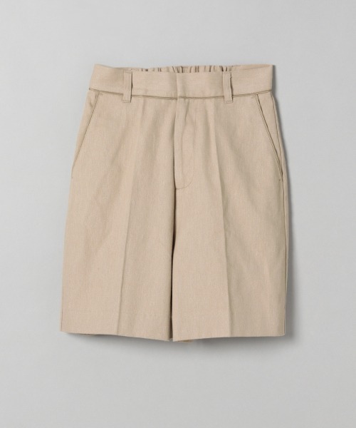 JEANASIS（ジーナシス）の「パイピングショートパンツ/942181（その他パンツ・レディース・ダークブラウン/ライトベージュ/キャメル・FREE）」の8枚目の写真