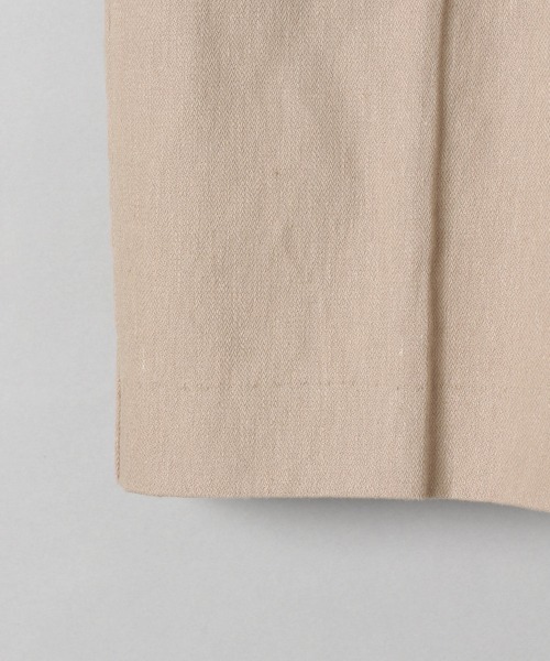 JEANASIS（ジーナシス）の「パイピングショートパンツ/942181（その他パンツ・レディース・ダークブラウン/ライトベージュ/キャメル・FREE）」の5枚目の写真