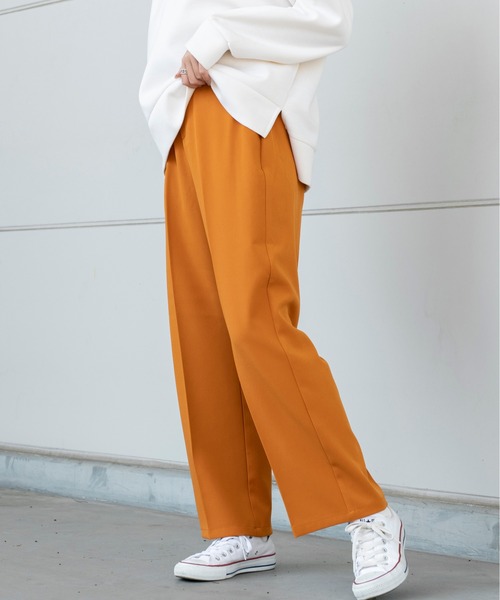 Ambre Neige（アンブルネージュ）の「パレットストレートパンツ／【WEB/EC限定商品】（スラックス・レディース・レッド/ピンク/イエロー/オレンジ/ブルー/ライトグリーン/グレー系その他・FREE）」の11枚目の写真