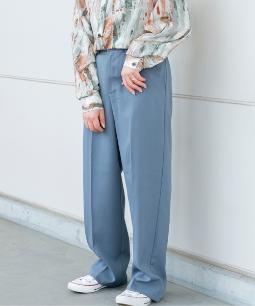 Ambre Neige（アンブルネージュ）の「パレットストレートパンツ／【WEB/EC限定商品】（スラックス・レディース・レッド/ピンク/イエロー/オレンジ/ブルー/ライトグリーン/グレー系その他・FREE）」の21枚目の写真