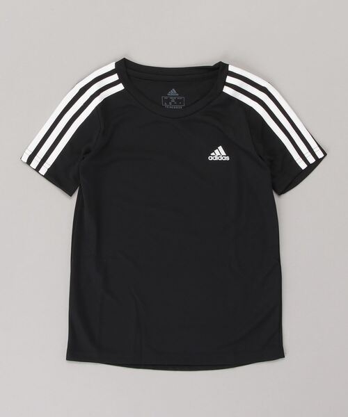 adidas（アディダス）の「アディダス adidas BD2MLOGOTシャツ（Tシャツ/カットソー・キッズ・ネイビー/ブラック×ホワイト・130cm/160cm/120cm/150cm/140cm）」の2枚目の写真