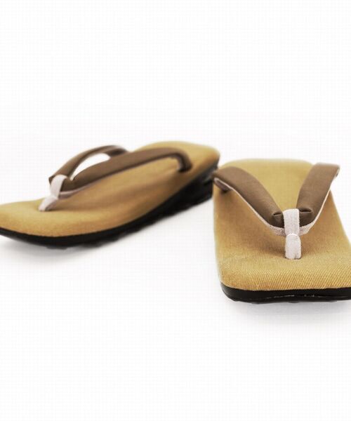 goyemon（ゴエモン）の「MANASTASH × GOYEMON/マナスタッシュ × ゴエモン　UNDA LIGHT "HEMP"　雲駄　ウンダライト ヘンプ/ サンダル / 57182894（サンダル・メンズ・ブラック/タン・MEDIUM）」の4枚目の写真