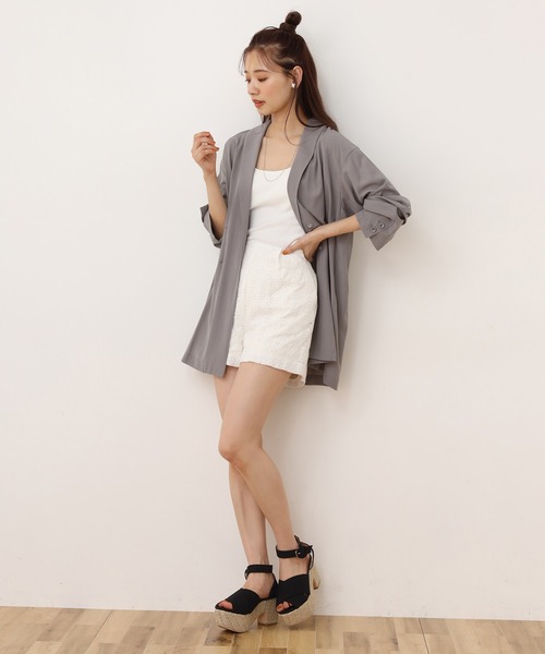 one after another NICE CLAUP(ワンアフターアナザーナイスクラップ)の「ジュートクロス サンダル(サンダル・レディース・ブラック/モカ・S/M/L/LL)」の18枚目の写真