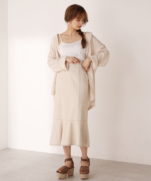 one after another NICE CLAUP(ワンアフターアナザーナイスクラップ)の「ジュートクロス サンダル(サンダル・レディース・ブラック/モカ・S/M/L/LL)」の22枚目の写真