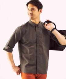 green label relaxing | CSM イージーリネン ボタンダウン 7分袖 シャツ(シャツ/ブラウス)