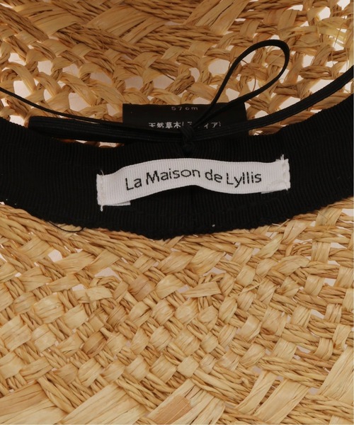 La Maison de Lyllis（メゾンドリリス）の「【La Maison de Lyllis/ラメゾンドリリス】 VAUCHO HAT：ハット（ハット・レディース・ベージュ・FREE）」の9枚目の写真
