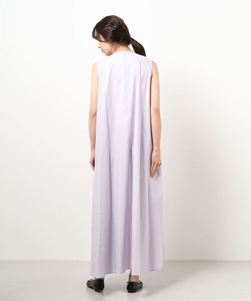 N.O.R.C by the line（ノークバイザライン）の「タイプライターＡラインワンピース（ワンピース・レディース・ライラック・M）」の3枚目の写真