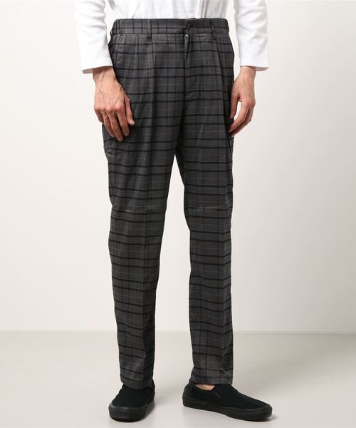 SPENDY'S Store（スペンディーズストア）の「洗える！ドライイージーチェックパンツ（その他パンツ・メンズ・ブラウン系その他/グレー系その他・M/LL/L）」の2枚目の写真